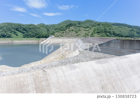 渇水した二ツ石ダム 渇水した二ツ石ダム 130838723