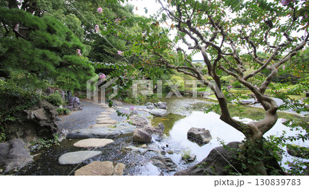 曇りの皇居の秋 130839783