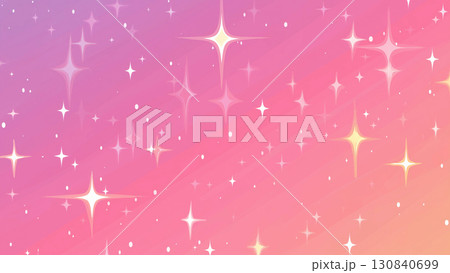 キラキラざらざらグラデーションボケ背景と玉ボケの希望と変化を感じる輝きのデザイン 130840699