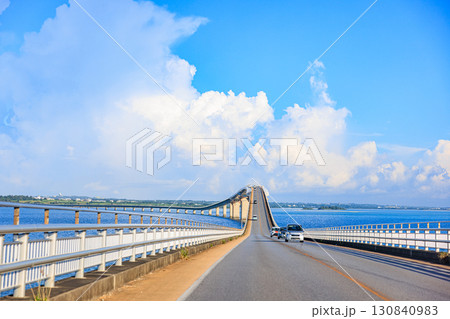 宮古島 伊良部大橋のドライブ(9月) 宮古島 伊良部大橋のドライブ(9月) 130840983