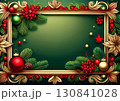 クリスマスのフレーム 130841028