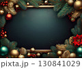 クリスマスのフレーム 130841029