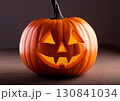 ハロウィンのかぼちゃのランタン 130841034