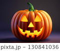 ハロウィンのかぼちゃのランタン 130841036