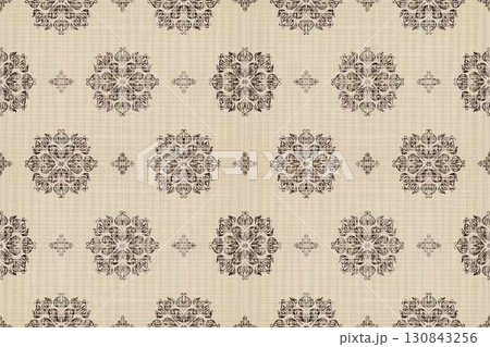 Motifs African boho paisley Floral Ikat pattern embroidery damask. Ethnic ikat floral Ethnic Indian Pattern Ikat pattern Ethnic Pattern.Damask indian floral Aztec embroidery border seamless patterns. 130843256