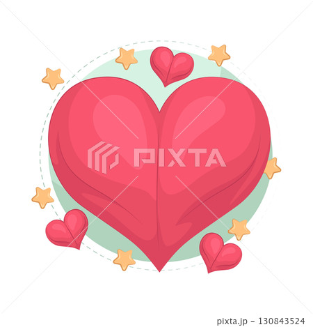 Illustration of heart Illustration of heart 130843524