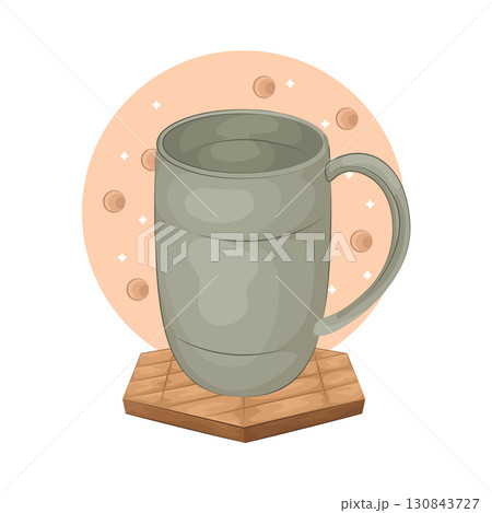Illustration of mug 130843727