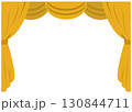 カーテン　透過イラスト 130844711
