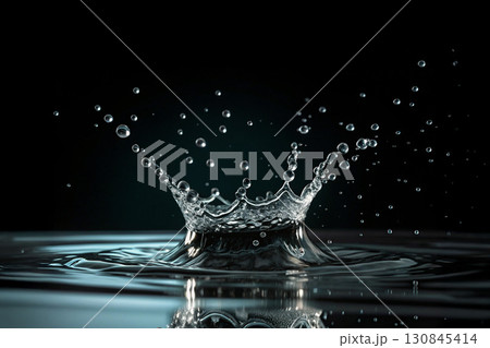 水しぶき 130845414