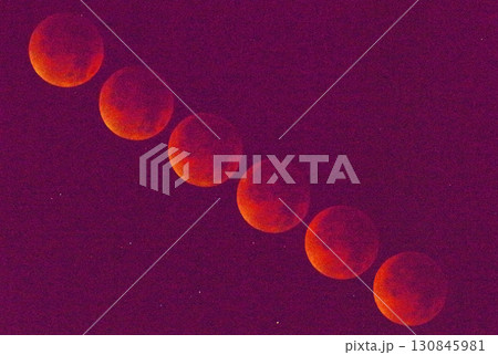 満月と皆既月食(2025.9.8撮影) 130845981