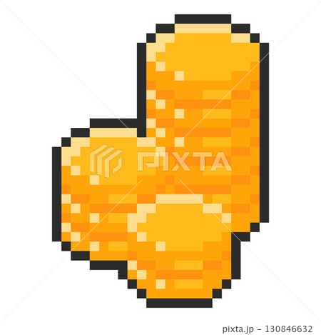 3D golden coins stack pixel art, vector retro 8 bit currency cent money cash, business and finance, videogame bank award 3D golden coins stack pixel art, vector retro 8 bit currency cent money cash, business and finance, videogame bank award 130846632