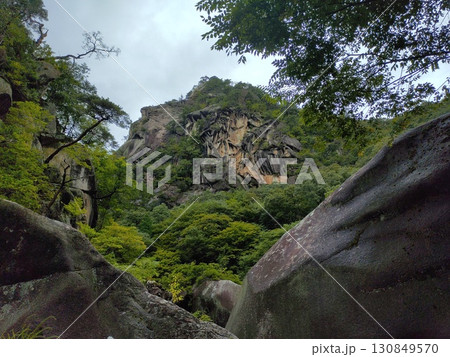 昇仙峡　岩肌 130849570