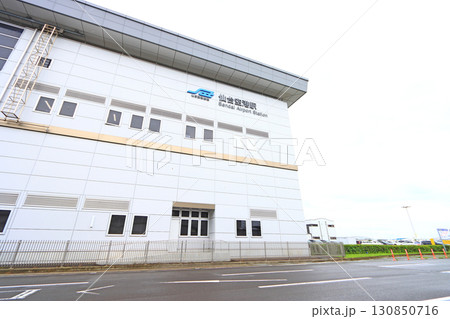 宮城県名取市、仙台空港駅の風景 130850716