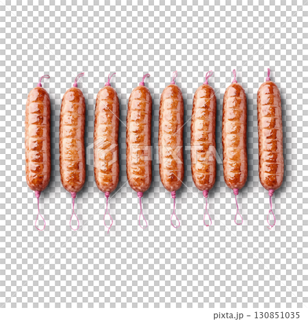 Lithuanian Sausages (Kebabas) - Grilled or fried sausages made with pork or beef, typically served with mustard, sauerkraut, or mashed Lithuanian Sausages (Kebabas) - Grilled or fried sausages made with pork or beef, typically served with mustard, sauerkraut, or mashed 130851035