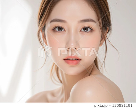 若い女性の美容イメージ 130851191