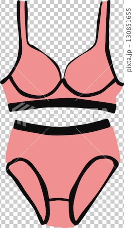 Underwear illustration Underwear illustration 130851655