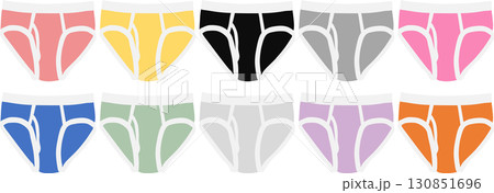 下着のイラスト 130851696