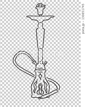 shisha illustration shisha illustration 130851745