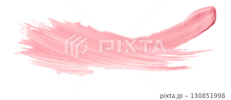 Pink watercolor brush isolated on transparent background Pink watercolor brush isolated on transparent background 130851998
