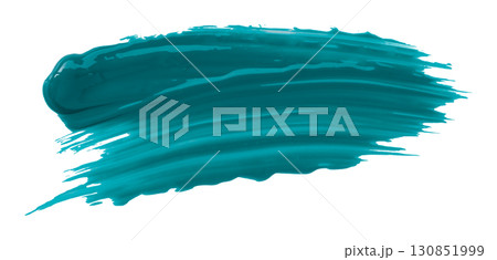 Green watercolor brush isolated on transparent background Green watercolor brush isolated on transparent background 130851999