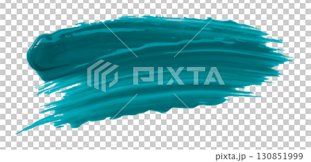 Green watercolor brush isolated on transparent background Green watercolor brush isolated on transparent background 130851999