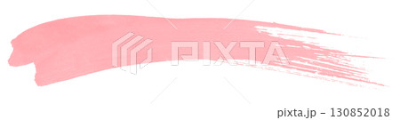 pink watercolor background. Artistic hand paint. Isolated on transparent background. 130852018