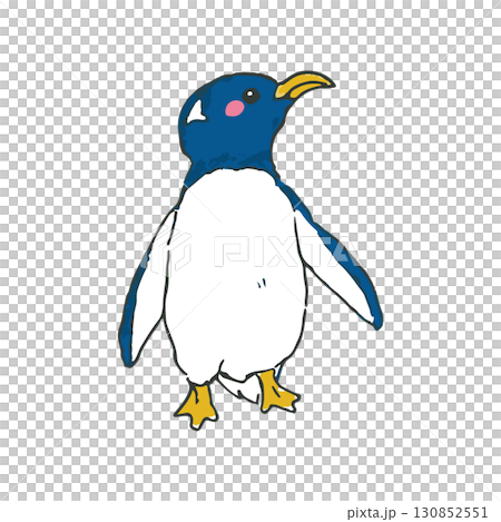 可愛的企鵝插圖4 130852551
