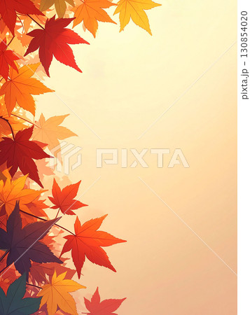 秋　紅葉　楓 130854020