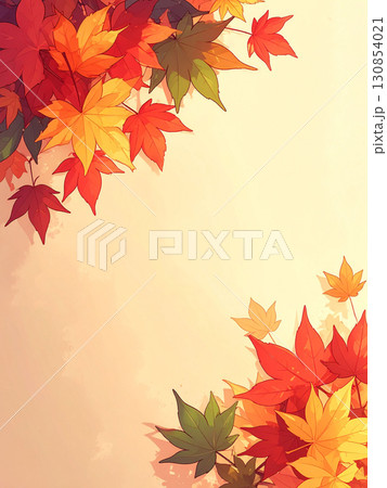 秋　紅葉　楓 130854021