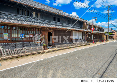 岐阜県　中山道　御嵩宿の町並み 130854540