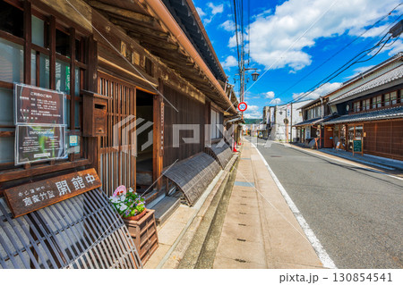 岐阜県 中山道 御嵩宿の町並み 岐阜県 中山道 御嵩宿の町並み 130854541