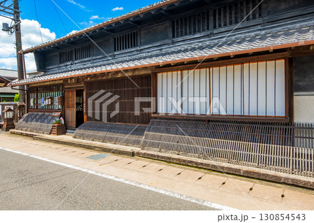岐阜県 中山道 御嵩宿の町並み 岐阜県 中山道 御嵩宿の町並み 130854543