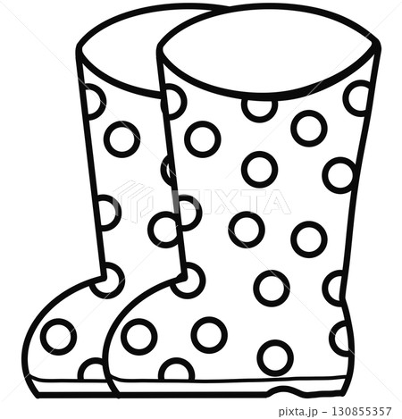 Minimalist Outline Drawing of a Autumn, Elegant Design, Cute hand drawn. Minimalist Outline Drawing of a Autumn, Elegant Design, Cute hand drawn. 130855357