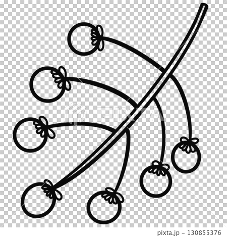 Minimalist Outline Drawing of a Autumn, Elegant Design, Cute hand drawn. Minimalist Outline Drawing of a Autumn, Elegant Design, Cute hand drawn. 130855376