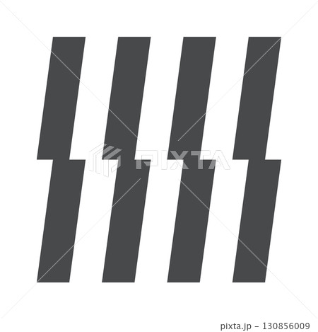 Modern stripes geometric print design 130856009