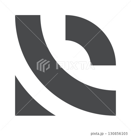 Aesthetic geometry futuristic shapes print 130856103