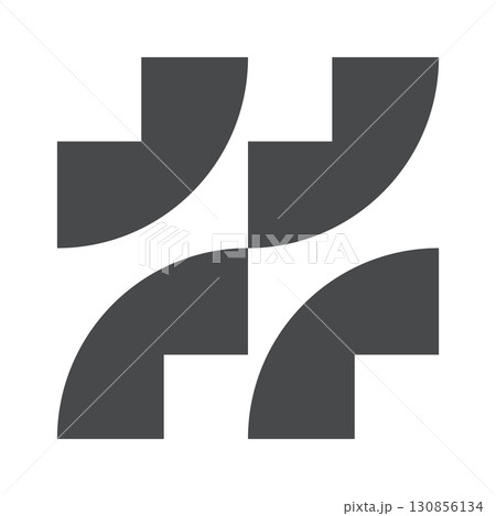 Geometric shapes brutalism basic pattern Geometric shapes brutalism basic pattern 130856134