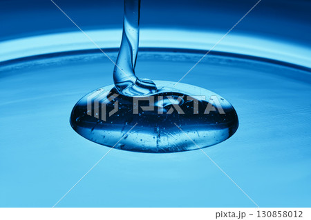Cosmetic gel or jelly for ultrasound. The texture. Cosmetic gel or jelly for ultrasound. The texture. 130858012