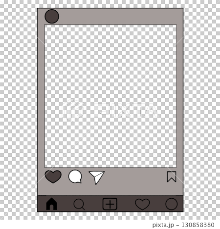 Instagram-style frame_black, favorite color 130858380