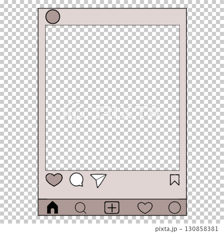 Instagram-style frame_gray, grey, gray, favorite color 130858381