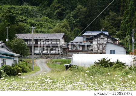 岩手県花巻市の古民家とそば畑 健康食の国産そば粉が人気を博しているのでそばを植える農家が増えた 岩手県花巻市の古民家とそば畑 健康食の国産そば粉が人気を博しているのでそばを植える農家が増えた 130858475