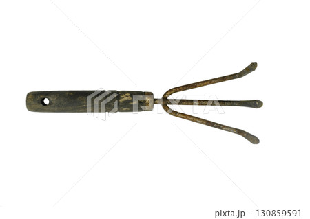 Tine curved fork for agriculture work 130859591
