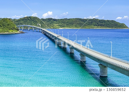 美しい角島大橋 130859652