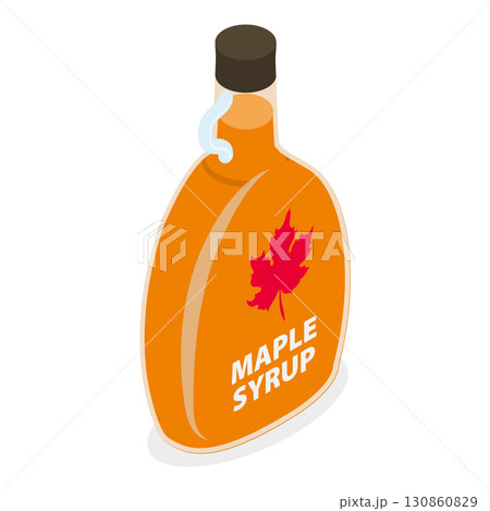 3D Isometric Flat Vector Illustration of Canada Collection, Traditional Cultural Attributes. Item 5 130860829