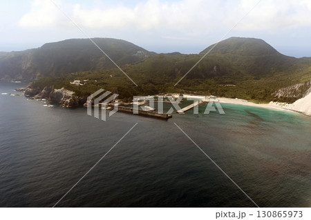 伊豆七島神津島 多幸湾三浦港 伊豆七島神津島 多幸湾三浦港 130865973