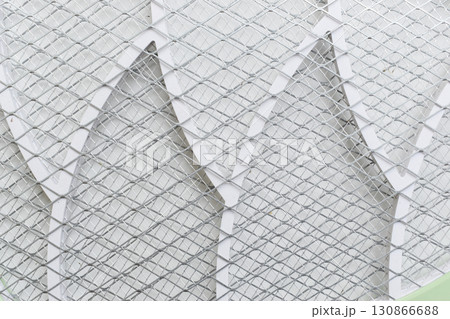 texture of mosquito swatter handle on white background 130866688