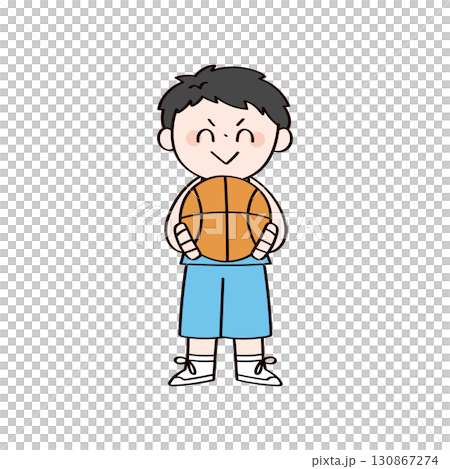 Boy and basketball Boy and basketball 130867274