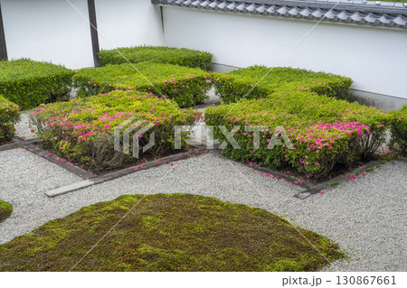 東福寺本坊庭園 西庭の大市松模様「井田の庭」 東福寺本坊庭園 西庭の大市松模様「井田の庭」 130867661