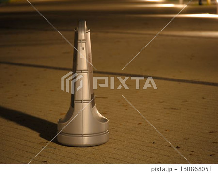 車両通行止めのコーン 車両通行止めのコーン 130868051