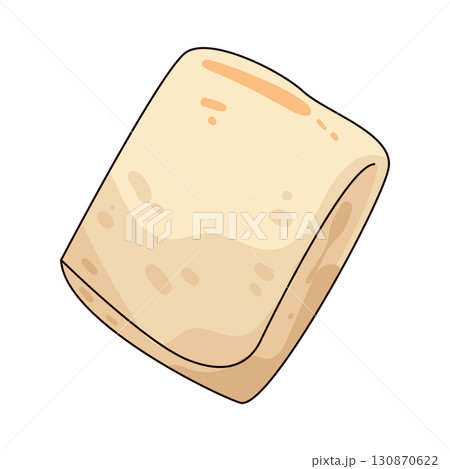 illustration of hand towel 130870622